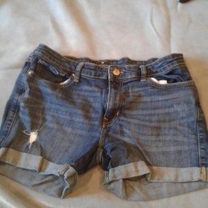 Jean shorts sexy boyfriend shorts